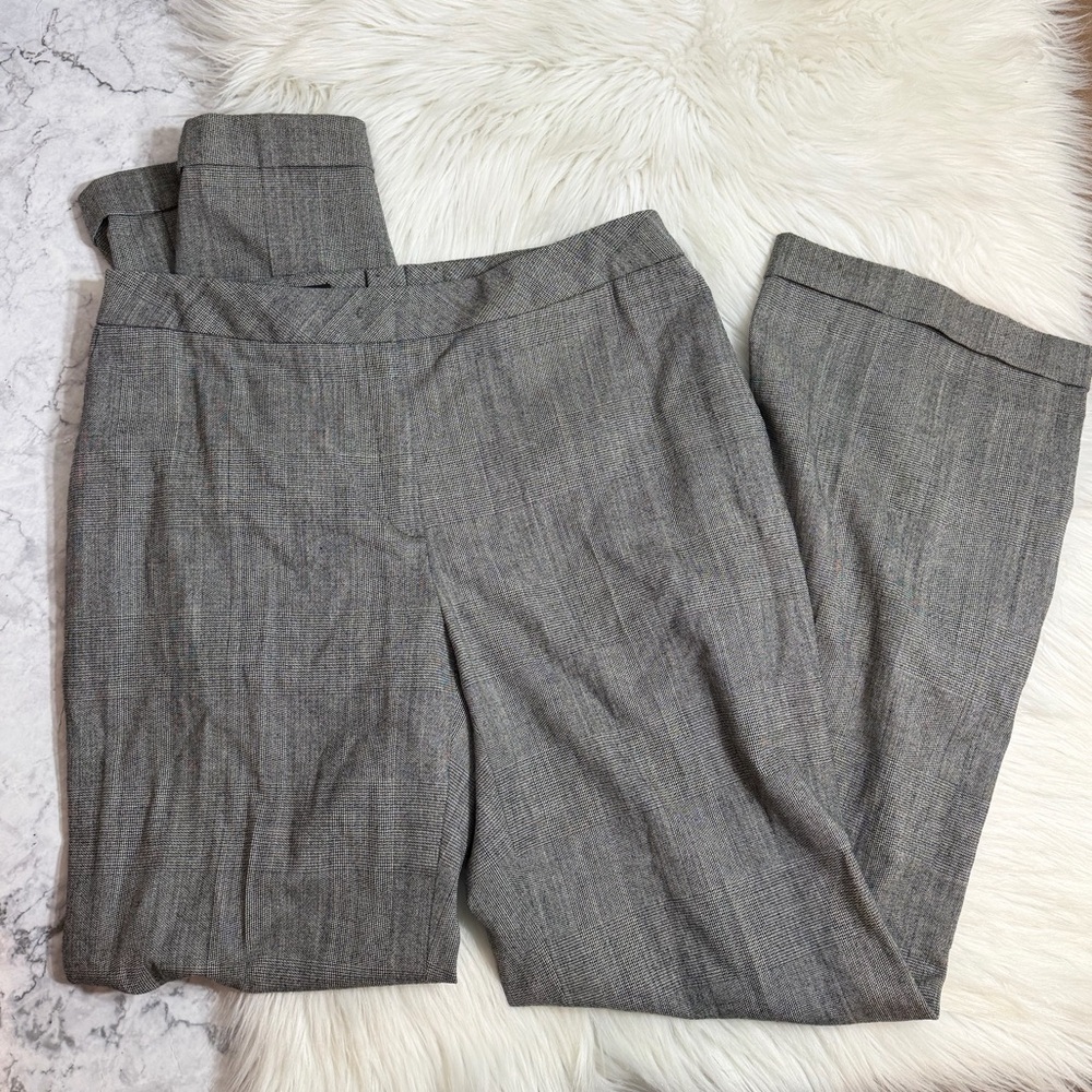 ESCADA Gray Womens Virgin Wool Pants Size 44 IT / 14 US